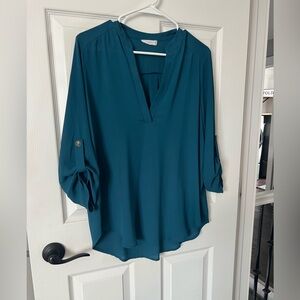 Lush blouse kingfisher